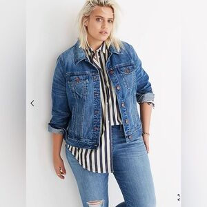 NWOT - Madewell - The Jean Jacket - Pinter Wash